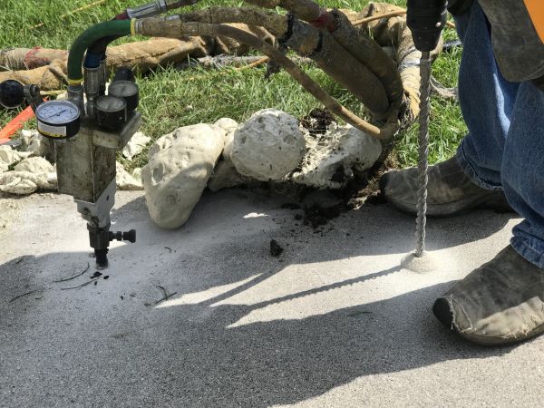 Concrete Pad Lifting in Burnsville