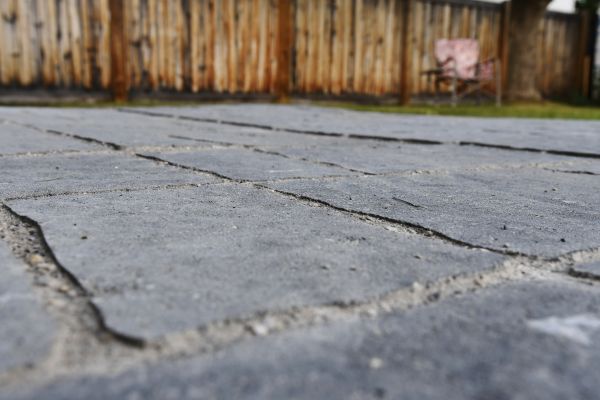 Sunken Patio Repair in Burnsville